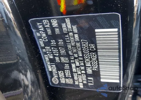 2025 Hyundai Elantra N z USA, uszkodzony, nr VIN KMHLW4DK8SU035827